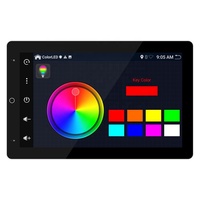 Android 11 de 10.1 pouces pour lecteur de voiture de style Tesla, navigation rotative universelle avec écran HD, entrée de caméra au volant, OBD, TPMS