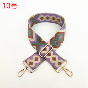 Sangle de ceinture en toile pour sacs bandoulière et sangles de guitare, style bohème western, large, de remplacement - Product Image 5