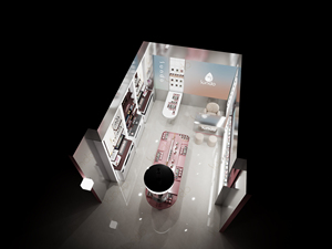 Custom Modern Portable MDF Cosmetic Display Stand Commercial Retail Wall <strong>Shelf</strong> - Product Image 6