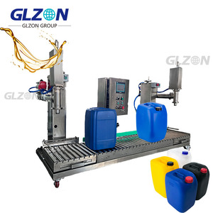 Machine de remplissage semi-automatique pour jerricans de 5L, <span class=keywords><strong>20L</strong></span>, 25L |   Peinture à l'huile, solvant, diluant, agent de remplissage, ligne de finition |   Résine époxy liquide chimique de remplissage - Product Image 6