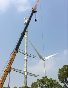 กังหันลมแนวนอน Dingyue 400V 200kW ขนาดใหญ่ พร้อมใบพัด FRP เส้นผ่านศูนย์กลาง 35.4 เมตร สำหรับระบบพลังงานลมแบบเชื่อมต่อกับระบบไฟฟ้า (On-Grid) - Product Image 3