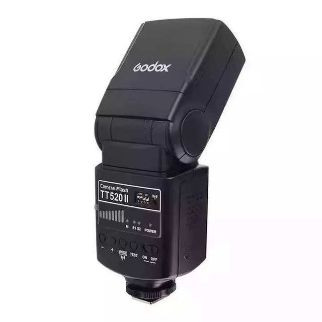 Godox TT520 II Flash Light TT520II with Wireless Signal Flash Trigger for Canon Nikon Pentax Olympus DSLR Cameras