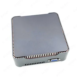 Host Mini N100 desktop cloud terminal mini, host komputer rumah display ganda Minipc office host