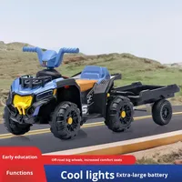 Nuevo Auto Eléctrico Infantil para Playa, para Niños y Niñas de 2 a 4 Años, Juguete con Asiento
