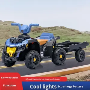 Nuova Auto Elettrica per Bambini da Spiaggia, Grande Dimensione per Bambini dai <span class=keywords><strong>2</strong></span> ai 4 Anni, Giocattolo per Maschi e Femmine con Seduta - Product Image 2