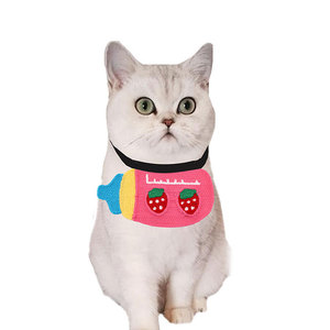 Baberos para mascotas para perros y gatos, diseño de frutas, material de hilo de tejido de sarga, uso en otoño, tamaño pequeño, mediano y grande - Product Image 5