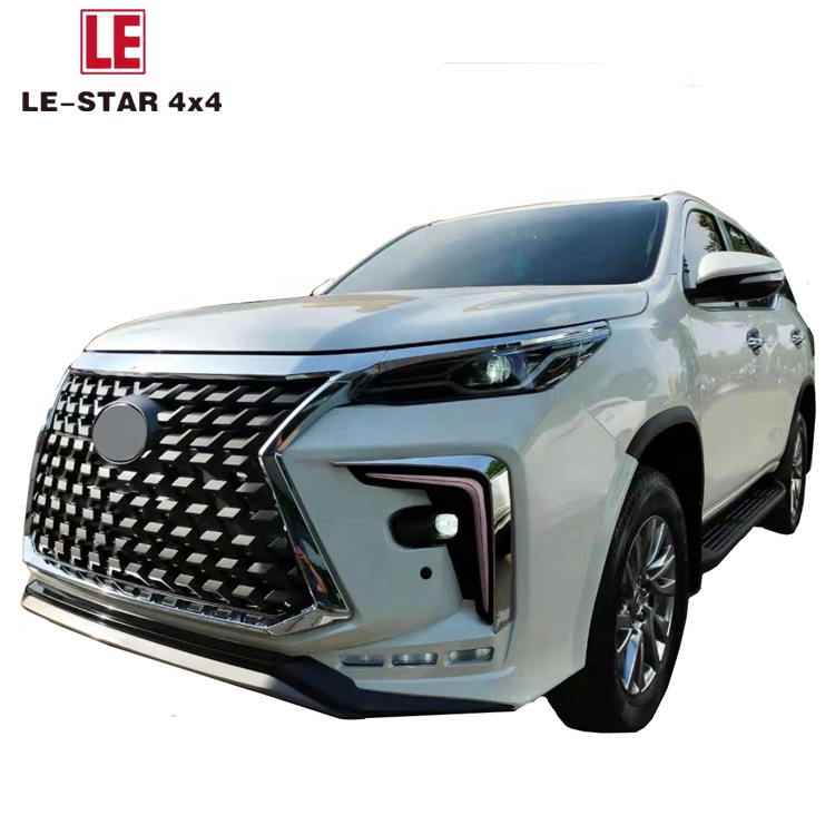 Передний бампер для Fortuner 2016 +, Модернизированный Комплект кузова Lexus 570 для fortuner 2021 2012, комплект кузова lexus