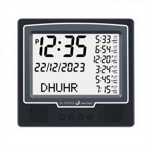 Horloge numérique Azan FAJ-116, réveil <span class=keywords><strong>de</strong></span> prière islamique, commande tactile, connectivité USB, <span class=keywords><strong>5</strong></span> <span class=keywords><strong>prières</strong></span> quotidiennes, fonction Azan automatique - Product Image 4