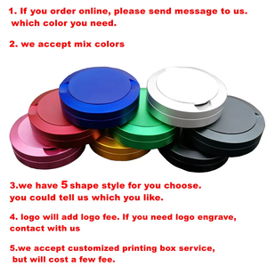 Tùy Chỉnh Thiết Kế Kim Loại Snus Hộp Snuffbox Nhôm Snus Lon Anodizing Bền Cho Thuốc Lá Với Logo Sơn - Product Image 4