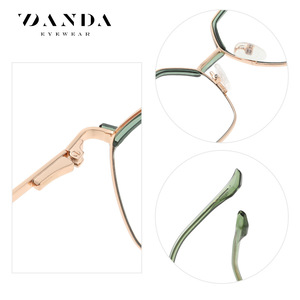 Danda Eyewear Lunettes anti-lumière bleue à monture complète octogonale géométrique pour femmes TB3202 - Product Image 3