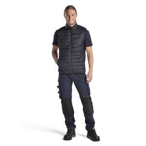BLAKLADER - 386320309986XL Gilet Chaud Noir/Bleu marine foncé-VESTES DE TRAVAIL EAN 7330509818381 VESTES D'ÉTÉ SOFTSHELL - Product Image 3