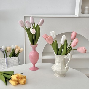Tulipanes Artificiales de Alta Gama, Flores Artificiales de Alta Calidad, Decoración para el Hogar y la Sala de Estar, Adornos para Fotografía, Venta al Por Mayor - Product Image 3