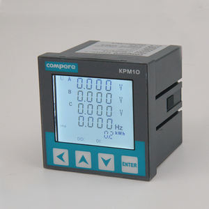 Panel Meter Listrik Industri Tiga Fasa Digital RS485 Modbus RTU Analyzer Bersertifikasi CE Kelas 0.5S Arus Maksimum 6000A Model KPM10E - Product Image 4