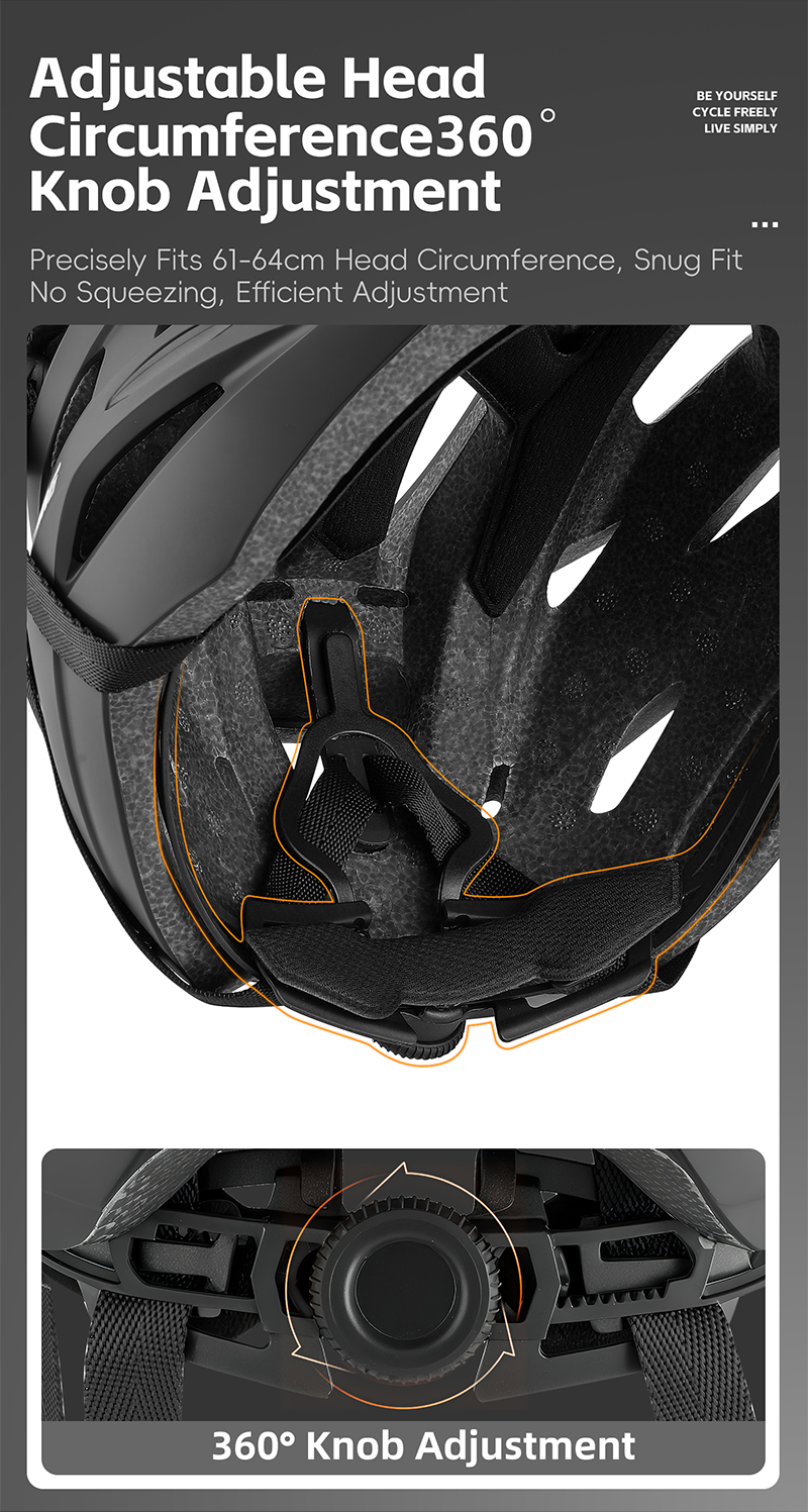 WEST BIKING Mountain Bike Helmet with Windshield Lens, Safety Light & Breathable Design for Outdoor Cycling - Sizes 56-61 cm WEST BIKING Mountain Bike Helmet with Windshield Lens, Safety Light & Breathable Design for Outdoor Cycling - Sizes 56-61 cm