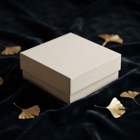 Boîte d'expédition en gros avec deux couvercles et logo personnalisé pour l'emballage de bijoux de luxe