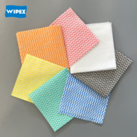 Chiffon de nettoyage multi-usages du marché brésilien 600 pièces Pano Multiuso 300M rouleau Spunlace chiffon de nettoyage en tissu Non tissé