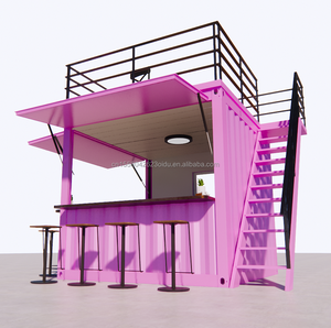 Contenedor Móvil Prefabricado <span class=keywords><strong>de</strong></span> Acero <span class=keywords><strong>de</strong></span> 10 Pies, Tipo Pop-Up, para Restaurante, Tienda o Puesto <span class=keywords><strong>de</strong></span> <span class=keywords><strong>Comida</strong></span>, Mini <span class=keywords><strong>Casa</strong></span> Contenedor - Product Image 1