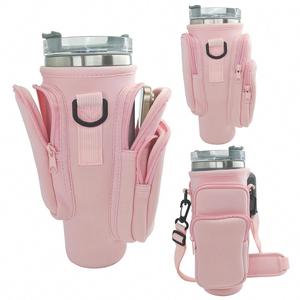 Bolsa Magnética Deportiva Personalizada para Botella de Agua, para Coche, con Funda para Vaso de Hielo, de Neopreno, Aislada, Portátil, Tipo Bandolera - Product Image 3