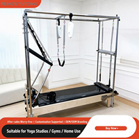 Máquina de Pilates Cadillac de Madera de Arce de Grado Profesional para Gimnasio, Equipo Completo con Programas