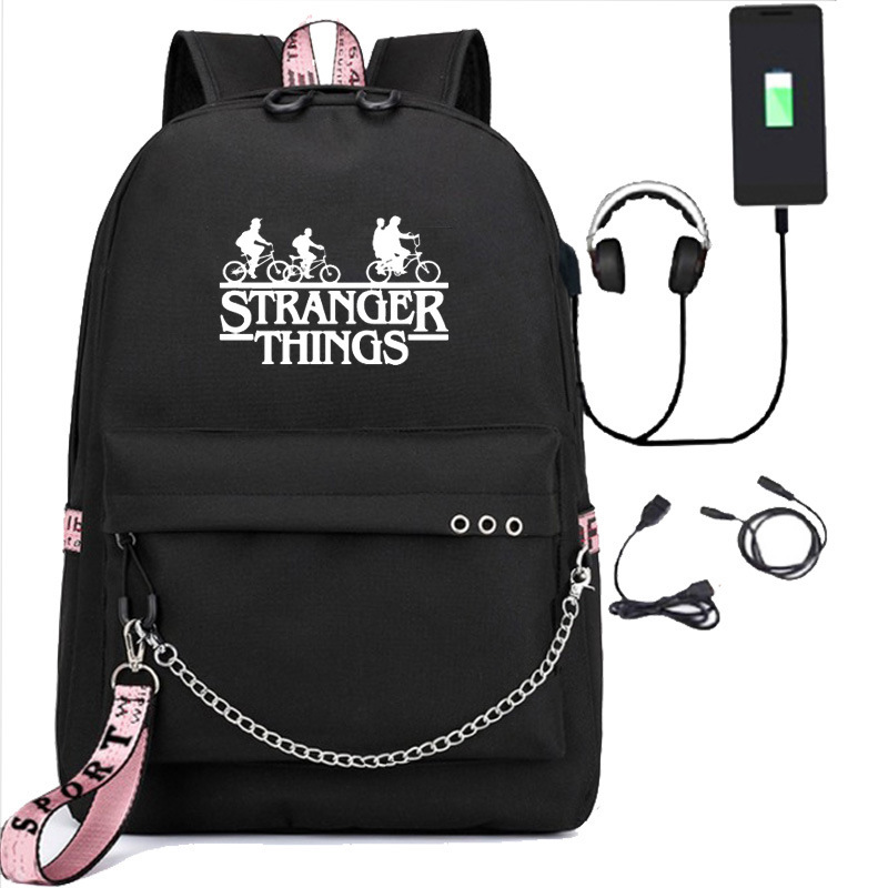 Популярный рюкзак для вечеринки в стиле фильма «очень странные дела», школьная сумка
