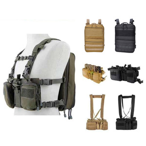 <span class=keywords><strong>Chaleco</strong></span> Táctico Nacional Molle, <span class=keywords><strong>Mochila</strong></span> Combinada para <span class=keywords><strong>Caza</strong></span> y Entrenamiento al Aire Libre, Impermeable, 20-36L, Oxford, Poliéster, Deportiva - Product Image 4