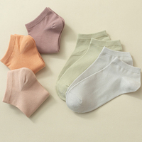 Vente en gros de chaussettes basses pour femmes personnalisées, 100% coton, chaussettes décontractées