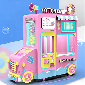 <span class=keywords><strong>Machine</strong></span> à vendre des barres de coton sucré automatiques en métal rose, neuve, pour enfants, fabriquée en Chine (OEM/ODM) - Product Image 1