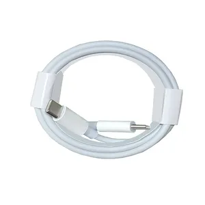 Toptan PD20W çok şarj aleti kablosu 1M 2M PVC tip c ışık ning 8pin ios hızlı şarj Chargeur Usb tip C kablo IPhone