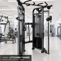 Appareil de musculation professionnel multifonctionnel, Cross Trainer à câbles, Smith Machine de gym