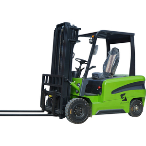 Chariot élévateur à batterie de haute qualité certifié CE en Chine, avec déplaceur latéral hydraulique, pneus pleins et hauteur de levage maximale de 3000 kg - Product Image 1