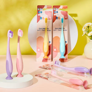 Yeni trend özel Logo ağız bakımı yumuşak kıl manuel çocuklar diş fırçası temiz diş fırçası kaliteli diş fırçası - Product Image 1