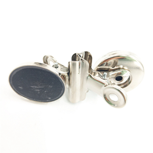 Personnalisé Argent Réfrigérateur Magnétique Papier Bouledogue Clips Titulaire - Product Image 1