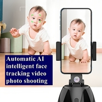 AI Intelligent Automatic Face Tracking Photo Video Studio Camera Live Streaming Trépied Téléphone PTZ Ball Head Gimbal Clodcontrol