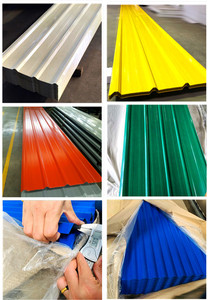 Tôle d'acier galvanisée prépeinte ondulée Ppgi enduite <span class=keywords><strong>de</strong></span> couleur pour la toiture - Product Image 5