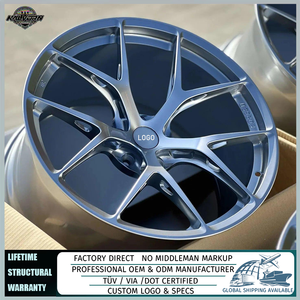 Jantes en alliage forgé sur mesure OEM FI-R Premium 19x9 5x112 pour Audi <span class=keywords><strong>R8</strong></span> Mercedes C63 AMG Lamborghini Urus McLaren 570S <span class=keywords><strong>Volvo</strong></span> XC40 - Product Image 1