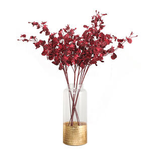 O-X673 Orchidea Danzante Artificiale all'Ingrosso, Fiori Nude per Signore, Orchidea in Lattice e Seta a Effetto Realistico per Matrimoni - Product Image 3