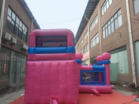 Château gonflable géant Commercial Monkey Jungle avec toboggan, structure gonflable pour la location événementielle et les entreprises