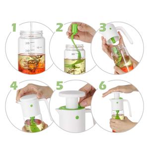 Nouveautés - Vente Flash : Shaker mélangeur 330 ml pour sauces et vinaigrettes, idéal pour la cuisine - Bouteille à vinaigre - Product Image 2