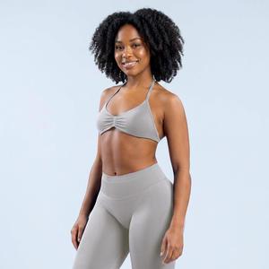 Reggiseno da Yoga DF Clothes 001 per <span class=keywords><strong>Donna</strong></span>, Traspirante, Morbido, Comodo, Scollo a V, Alta Compressione, Design Senza Cuciture, in Spandex per Palestra - Product Image 5