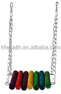 Échelle d'escalade d'oiseaux jouets perruche calopsitte cordes suspendues perroquet balançoires colorées fournitures pour oiseaux - Product Image 5