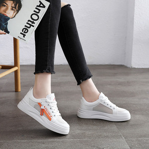 Zapatillas Deportivas Casuales de Mujer con Cordones, Suela Gruesa, Color Negro, Novedad de Verano, Venta al Por Mayor - Product Image 3