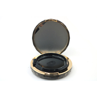 Boîte cosmétique vide compacte pour BB crème, en plastique ABS, jetable, portable, avec logo/design graphique personnalisé, pour outils de maquillage