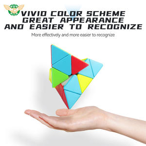 Cubo Mágico Pirámide de Material ABS, Juego de Ejercicio Mental, Cubo de Plástico, Juguetes Educativos - Product Image 3