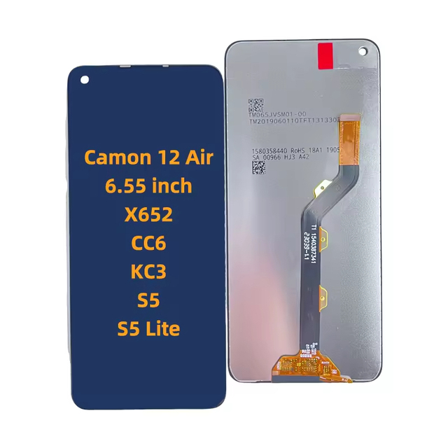 Wholesale Cell Phone Display for Tecno Camon 12 Air Mobile Lcd Touch Screen