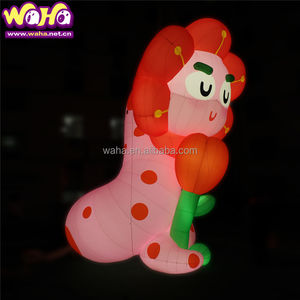 <span class=keywords><strong>Alice</strong></span> au <span class=keywords><strong>pays</strong></span> <span class=keywords><strong>des</strong></span> <span class=keywords><strong>merveilles</strong></span> fête gonflable fleur rouge serpent décoration dégradé couleur gonflable fleur serpents - Product Image 5