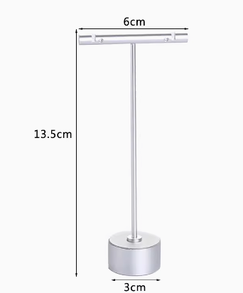 round silver l