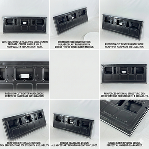Puerta Trasera Central con Orificios para Toyota HILUX <span class=keywords><strong>VIGO</strong></span> Cabina Simple 2005-2012 - Product Image 3