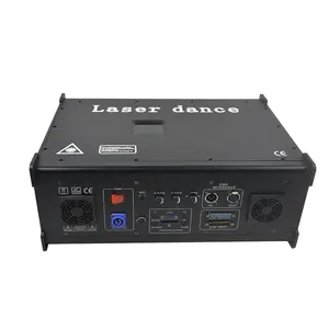 New Arrival 5 Wát duy nhất màu xanh lá cây DMX LED hoạt hình tia laser ánh sáng chùm cho Đảng DJ Disco