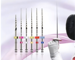 File Dentali Rotanti SC Plus Niti Durevoli 21mm 25mm 31mm per Canali Radicolari, File Endodontici - Product Image 5