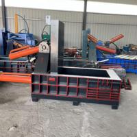 Presse à balles hydraulique de recyclage 500t 12 x 12 horizontale pour compactage de métaux de rebut en aluminium